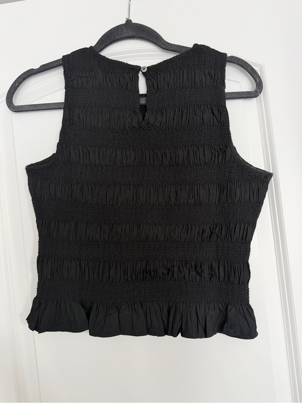 Rails Kane Ruched & Embroidered Shell Tank - Picture 3 of 3